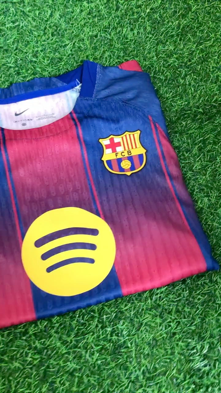 Barcelona 2025/26 Home Jersey-Player Version