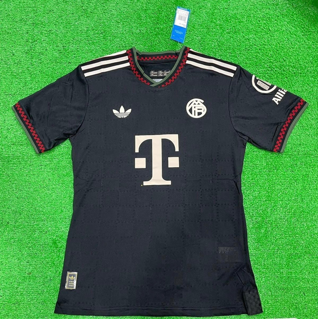 Bayern Munich Black Jersey – New Season - Elite Edition-Player Version