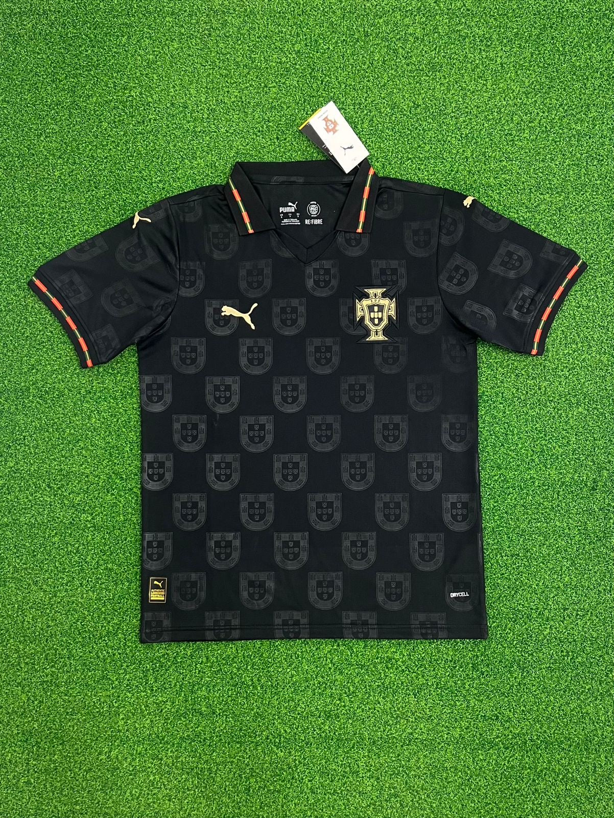 Portugal Black Edition Jersey – Premium Crest Collection-Player Version