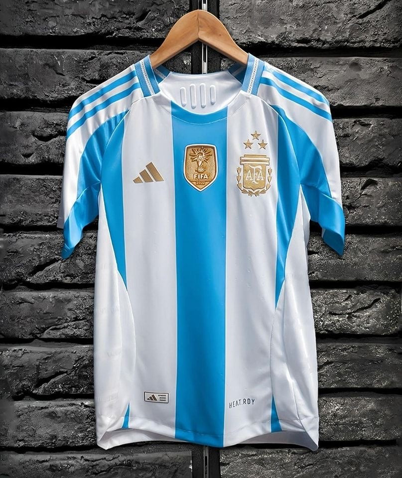 Argentina 2022 World Champions Home Jersey - Player Version
