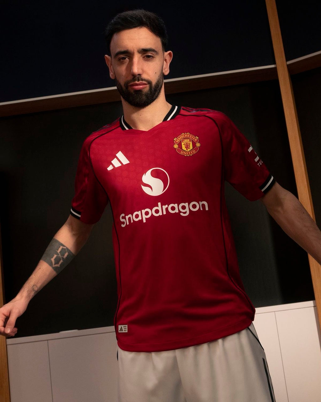 Manchester United Home Jersey - New Season – Red Devils Power Edition-Player Version