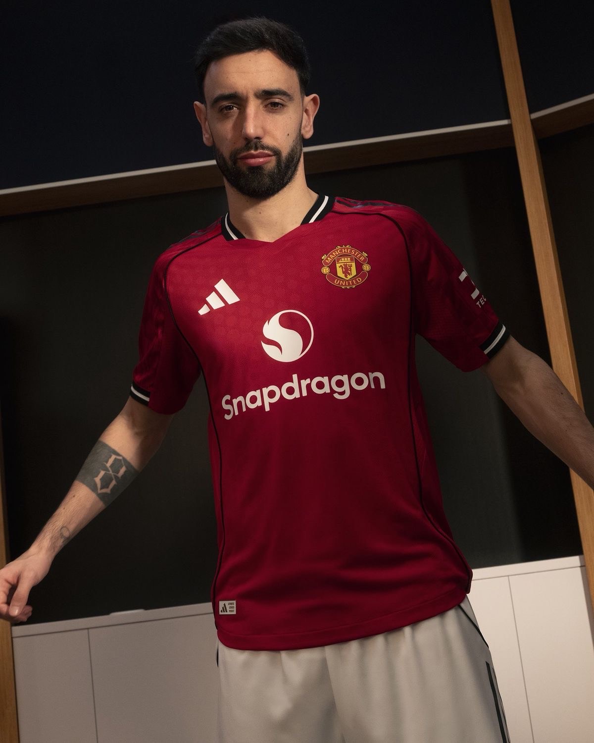 Manchester United Home Jersey - New Season – Red Devils Power Edition-Player Version