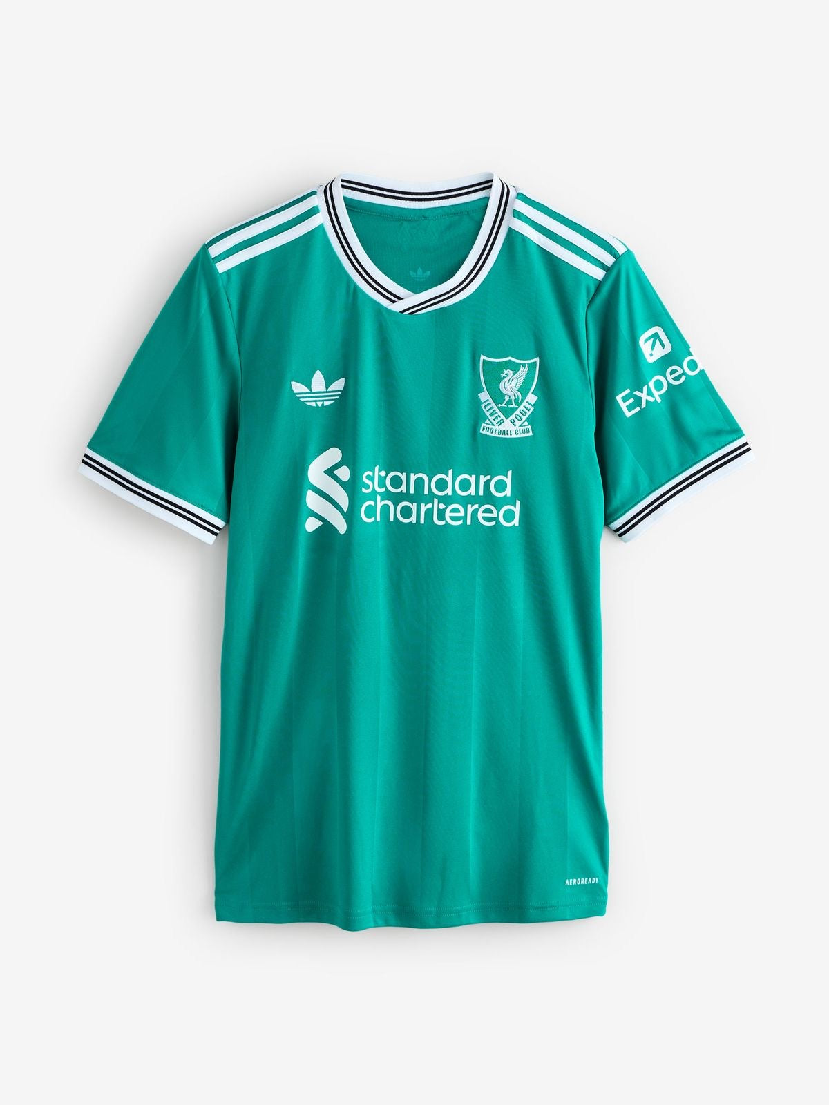 Liverpool Away Jersey – Green Edition (Standard Chartered Version)