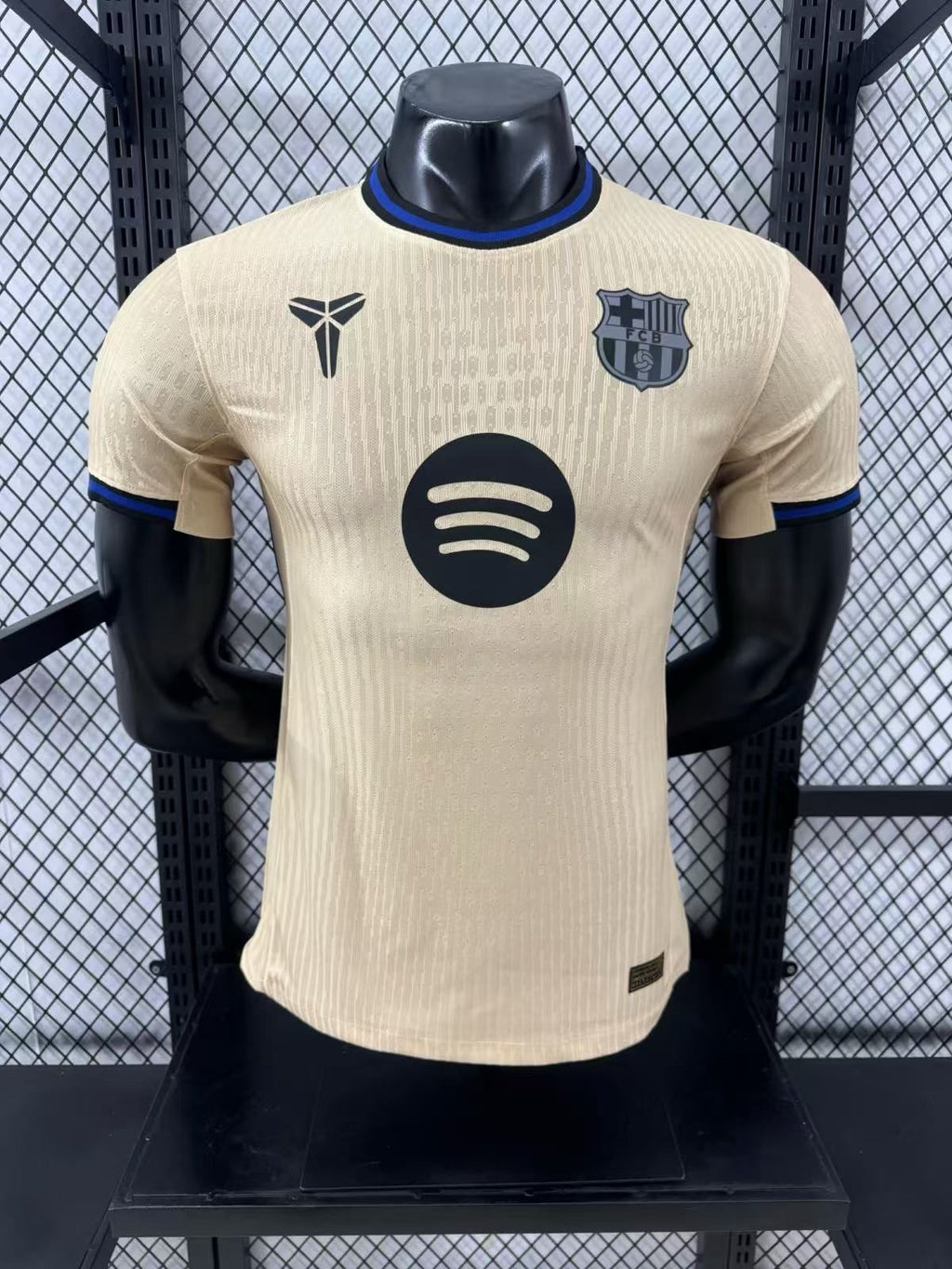 FC Barcelona Away Jersey – Gold Edition (Spotify Version)Player Edition