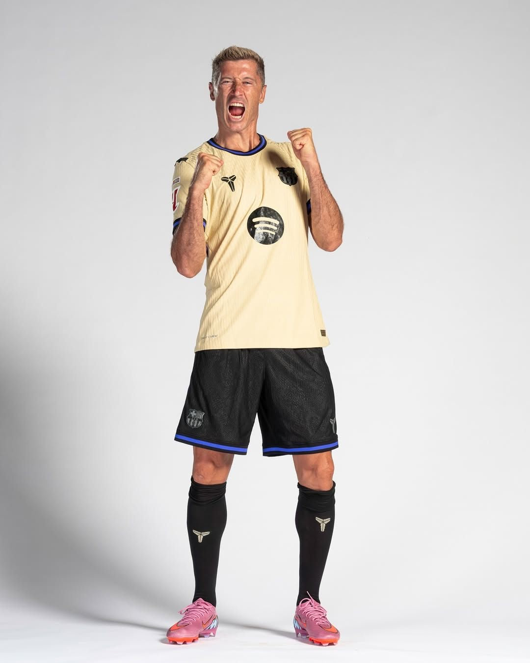 FC Barcelona Away Jersey – Gold Edition (Spotify Version)Player Edition