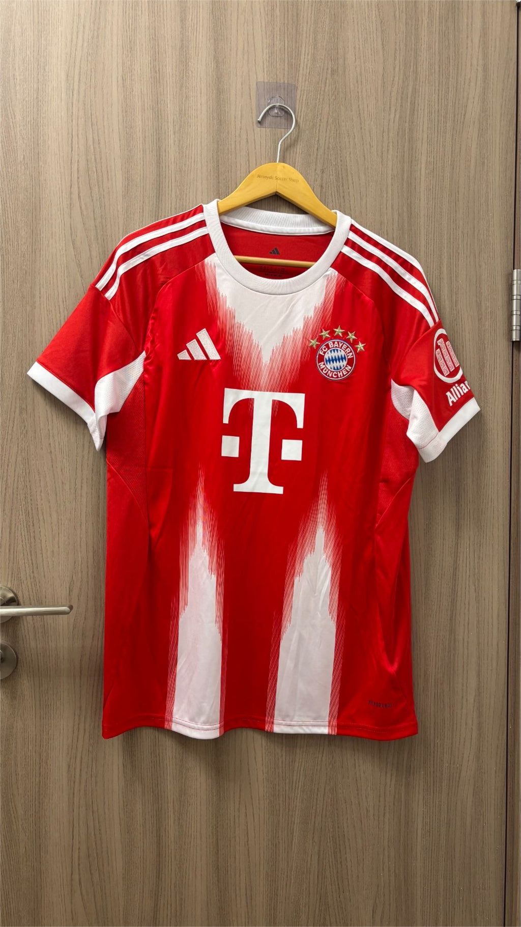 Bayern Munich Home Jersey – Red & White Edition (Telekom Version) Player Version