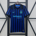 Inter Milan Home Jersey – Blue & Black Stripes (Betsson Edition) Player Version