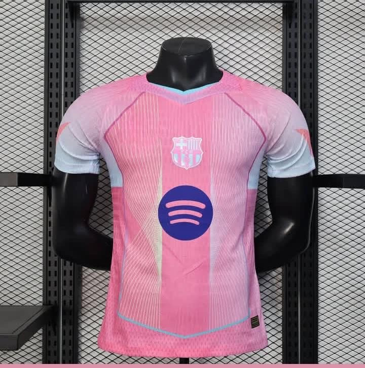 Barcelona Pink Special Edition Jersey – Premium Football Kit