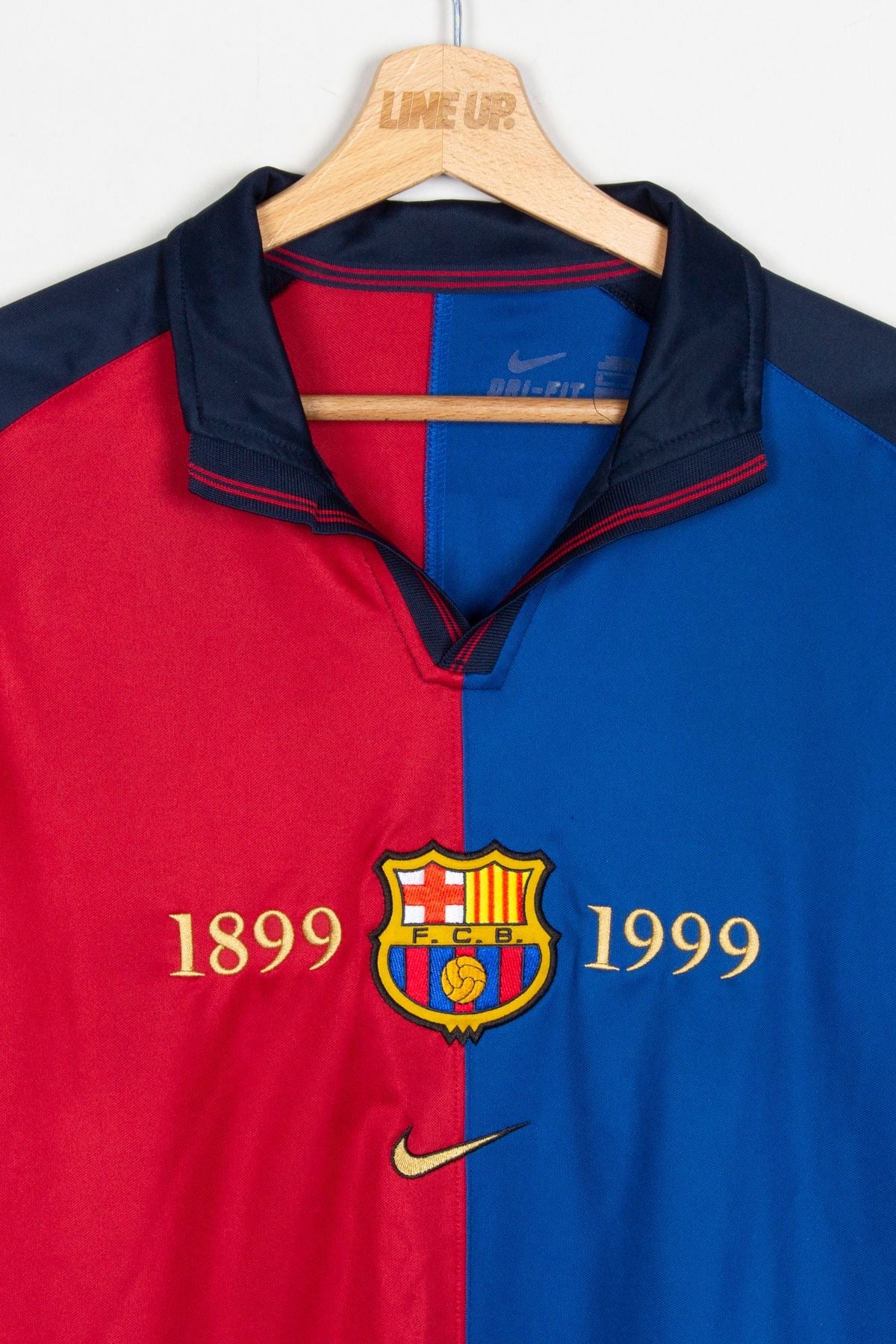 FC Barcelona 1899–1999 Centenary Retro Jersey (Long Sleeve FC Barcelona 1899–1999 Centenary Retro Jersey (Long Sleeve