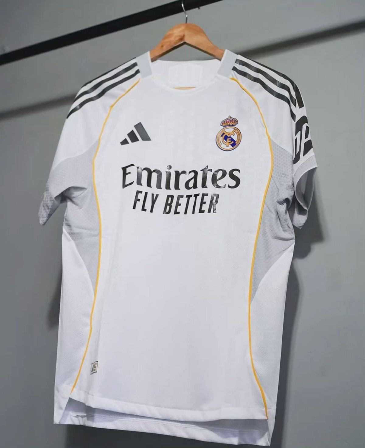 Real Madrid 2025-2026 Home Player Version Jersey