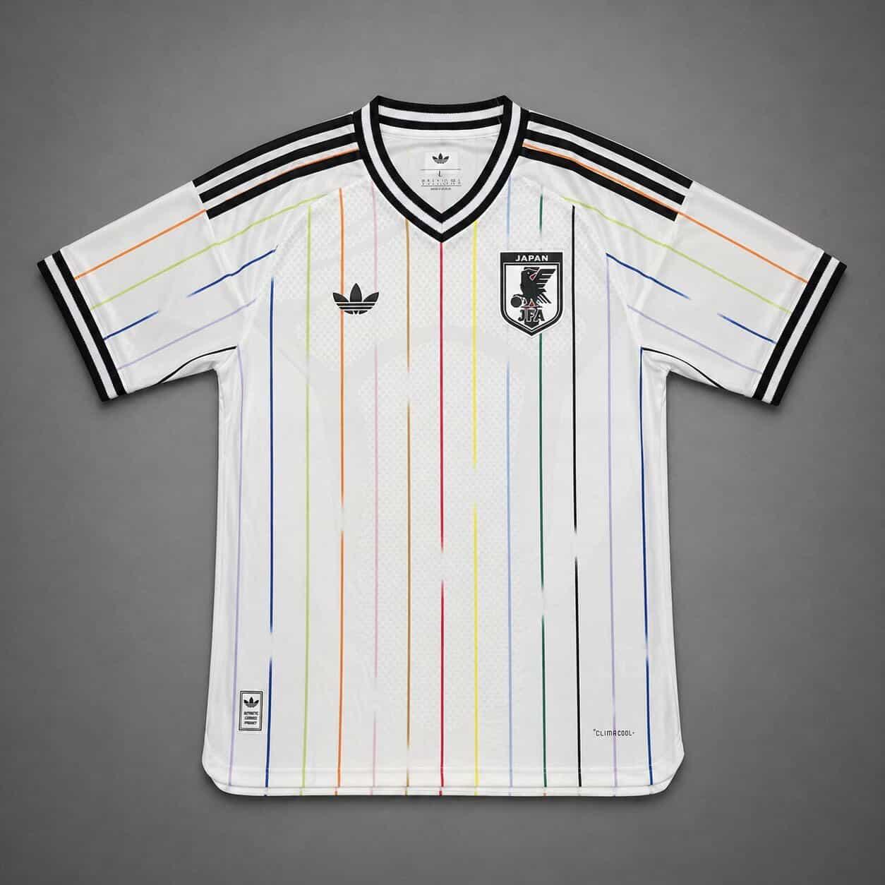 Japan Away Special Edition Jersey – Rainbow Stripe Edition
