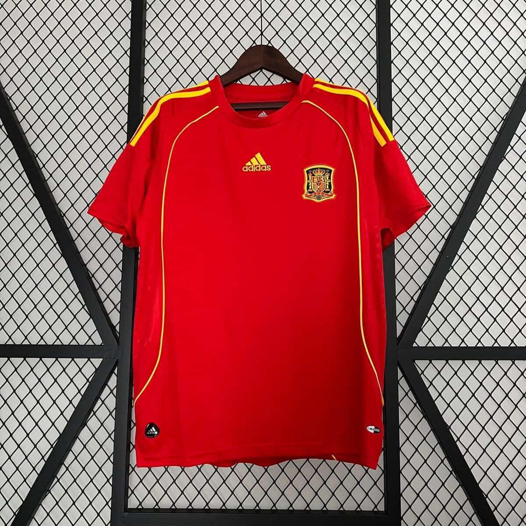 Spain Retro Home Jersey – Euro 2008 Era Tribute