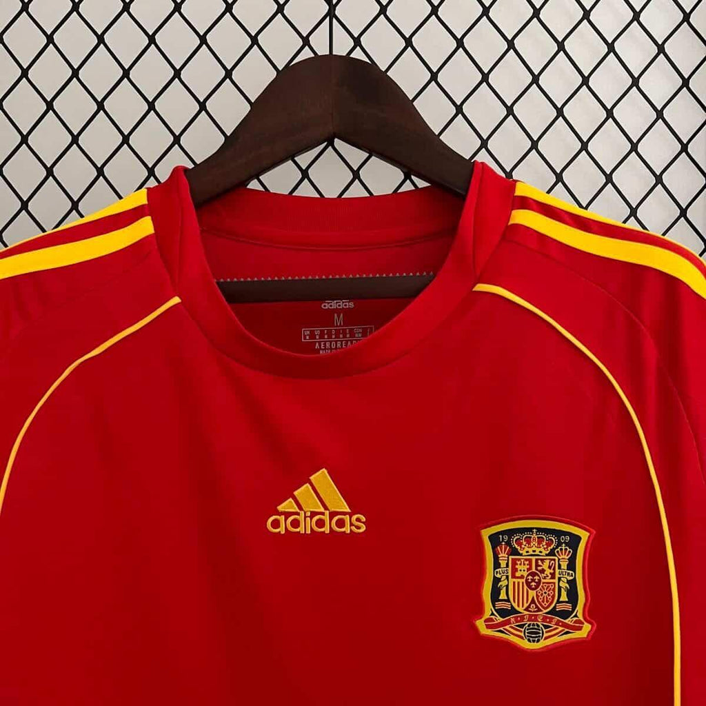 Spain Retro Home Jersey – Euro 2008 Era Tribute