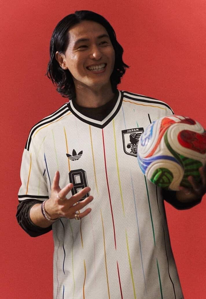 Japan Away Special Edition Jersey – Rainbow Stripe Edition